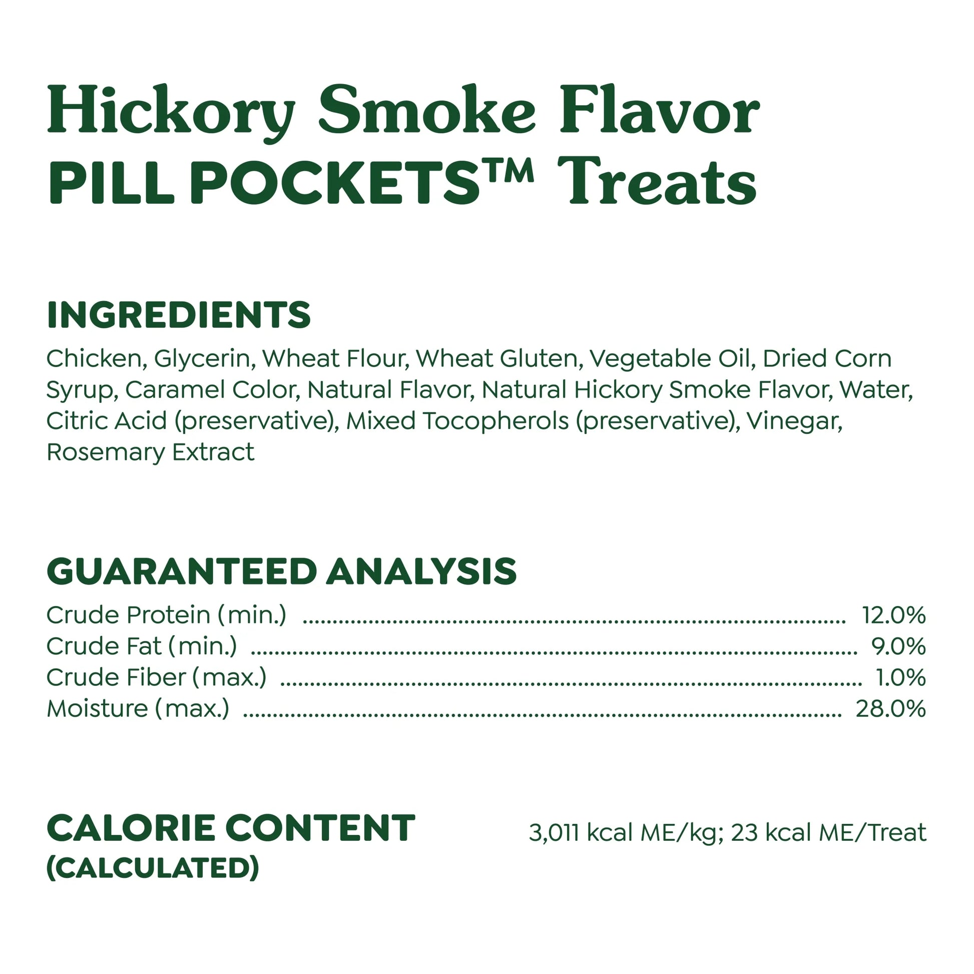 Pill Pockets for Dogs Hickory Smoke Large, Capsule Size Soft Dog Treats, 7.9 Oz (30 Pk)