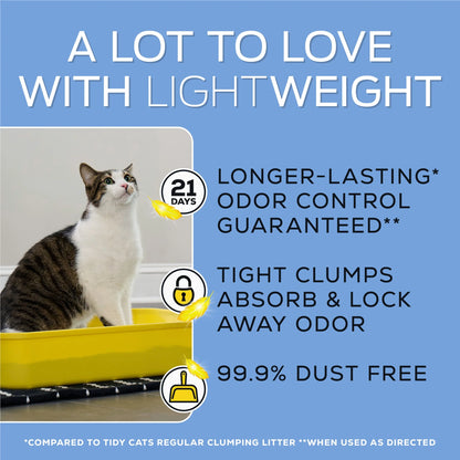 Purina  Lightweight 24/7 Performance Odor Control Clumping Cat Litter