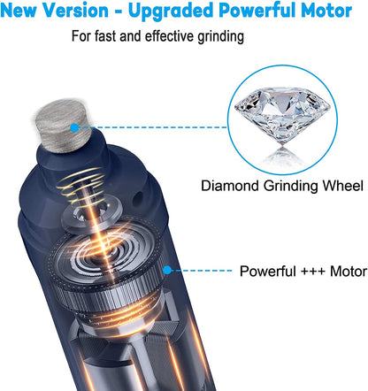 Say goodbye to pet nail trimming struggles! 🐾✨ Check out the  Dog Nail Grinder - now with 2 LED lights and a powerful 2-speed motor for a quiet, painless grooming experience for dogs and cats of all sizes! 💙 #PetGrooming #DogLovers #CatCare