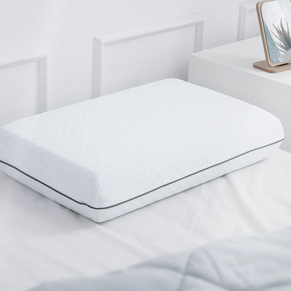 Cooling Gel Memory Foam Pillow, Standard Size Neck Support, 25"X16"